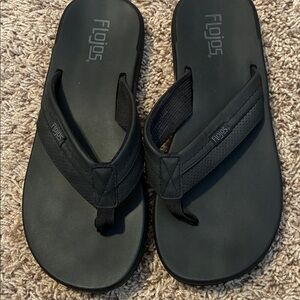 Flojos Classic Black Sandals